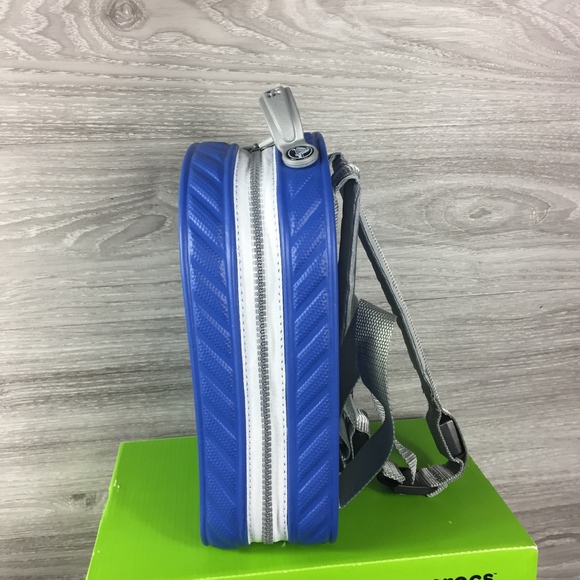 Crocs Blue Robo Shark Light Up BackPack - Picture 4 of 8